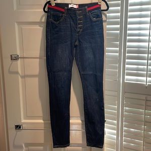 Cabi Belted Skinny Jeans